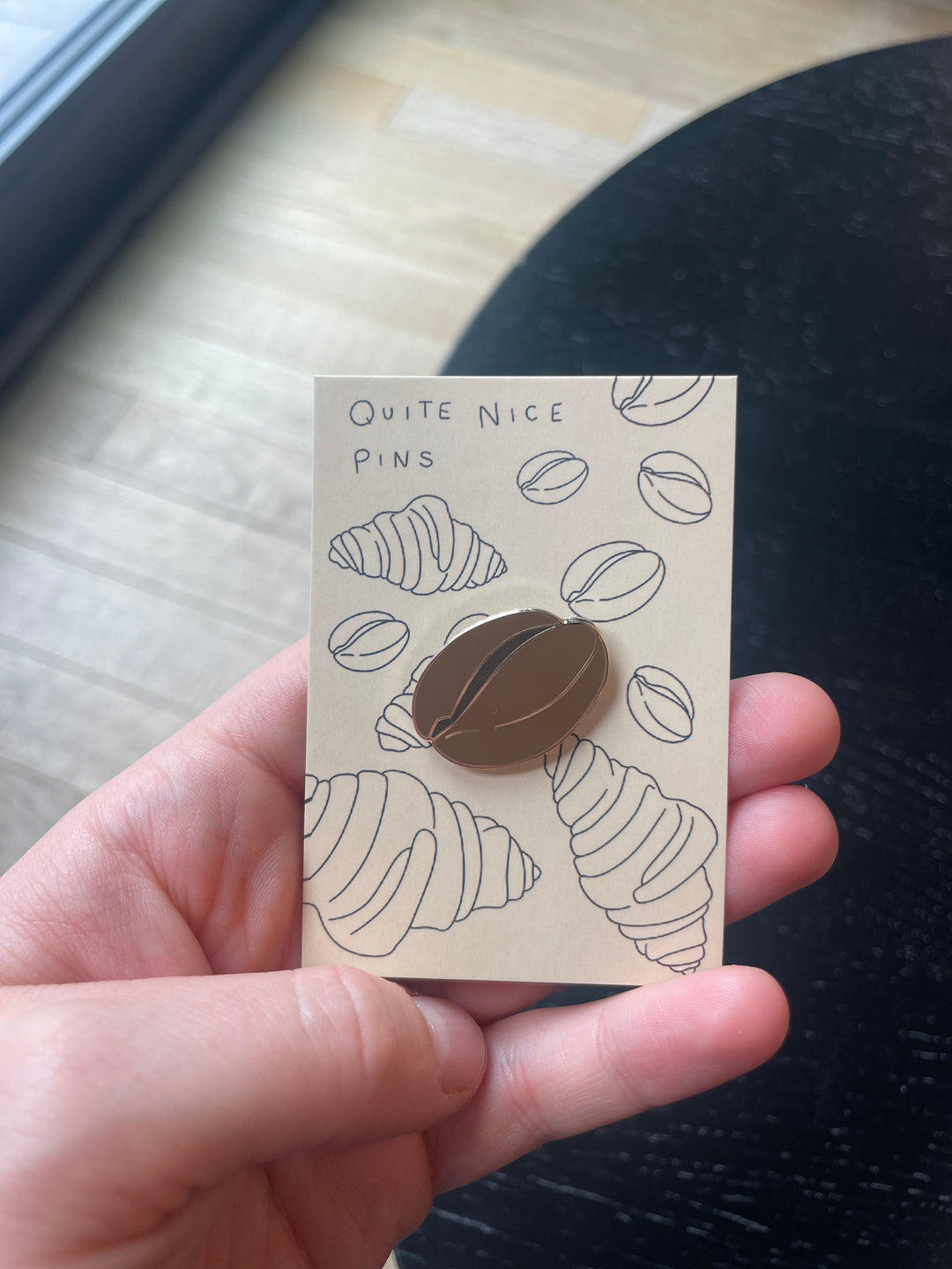 Coffee Bean Pin