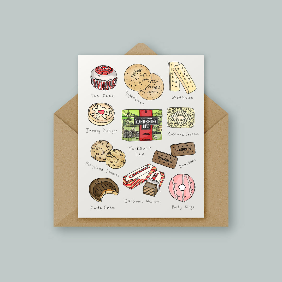 Tea & Biscuits Card