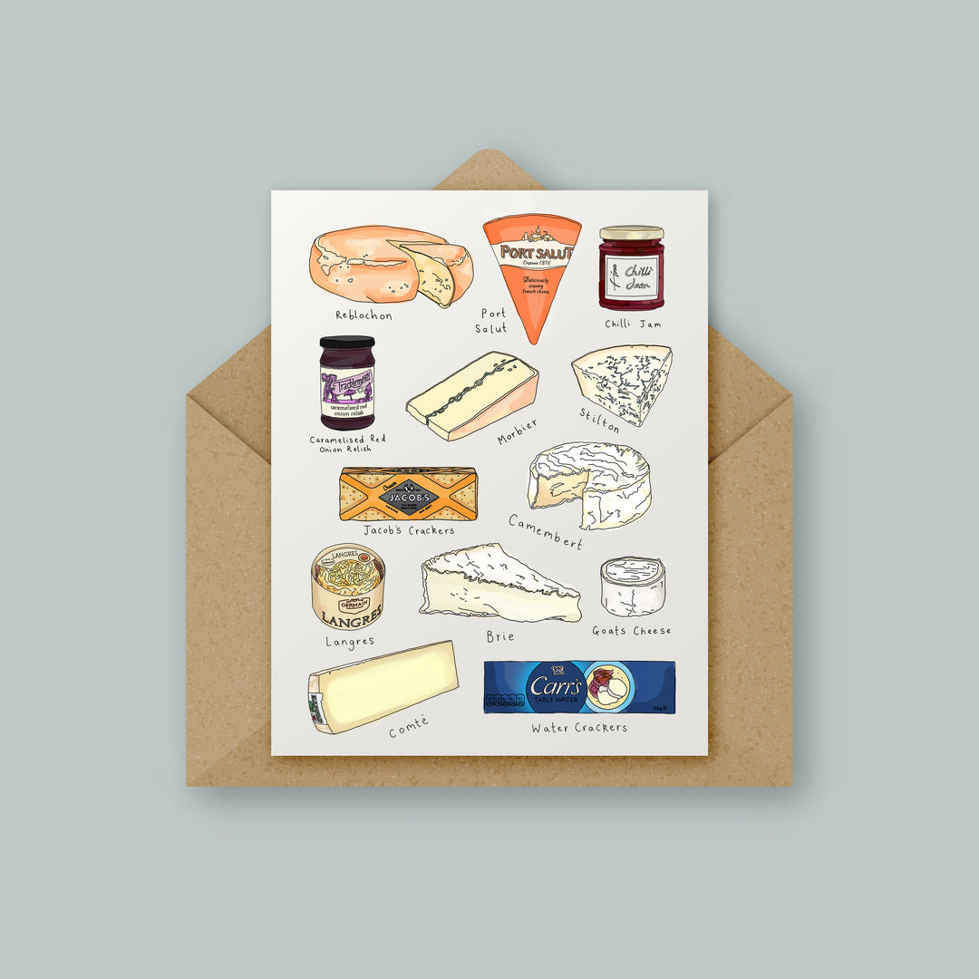 Cheese & Crackers Card