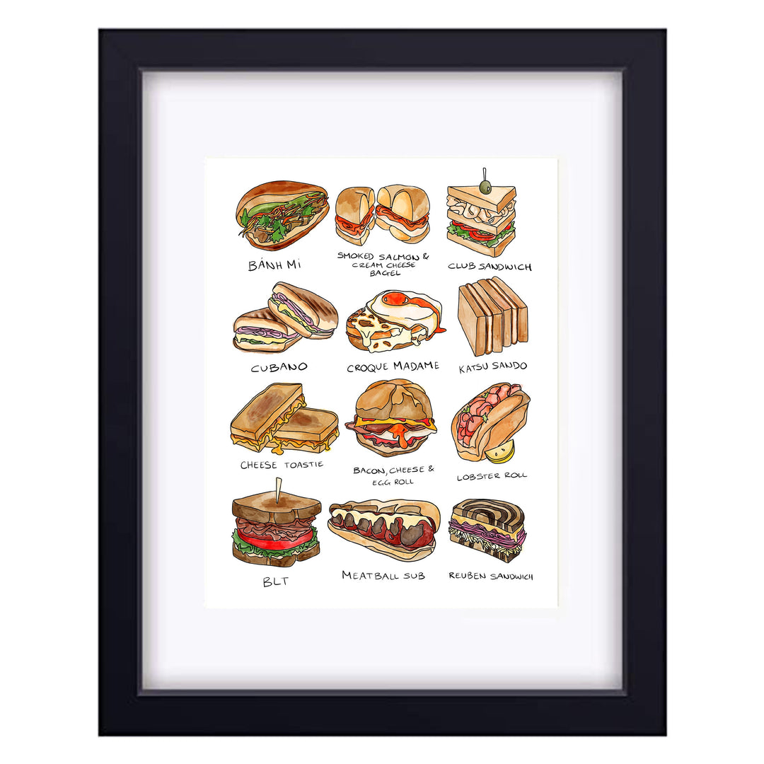 Sandwich Lover print