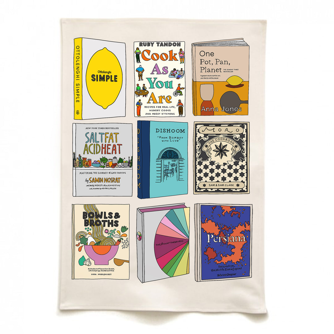 The Cookbook Tea Towel